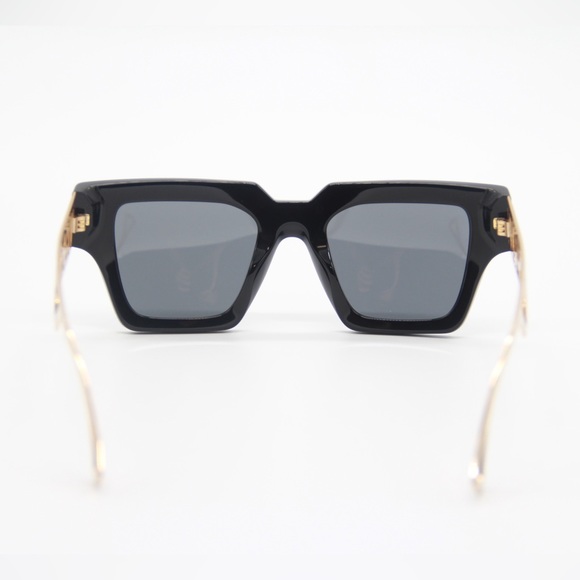 NEW VERSACE WOMEN’S SUNGLASSES VE4431 GB1/87 EYEWEAR VERSACE MOD 4431 BLACK - Picture 9 of 13